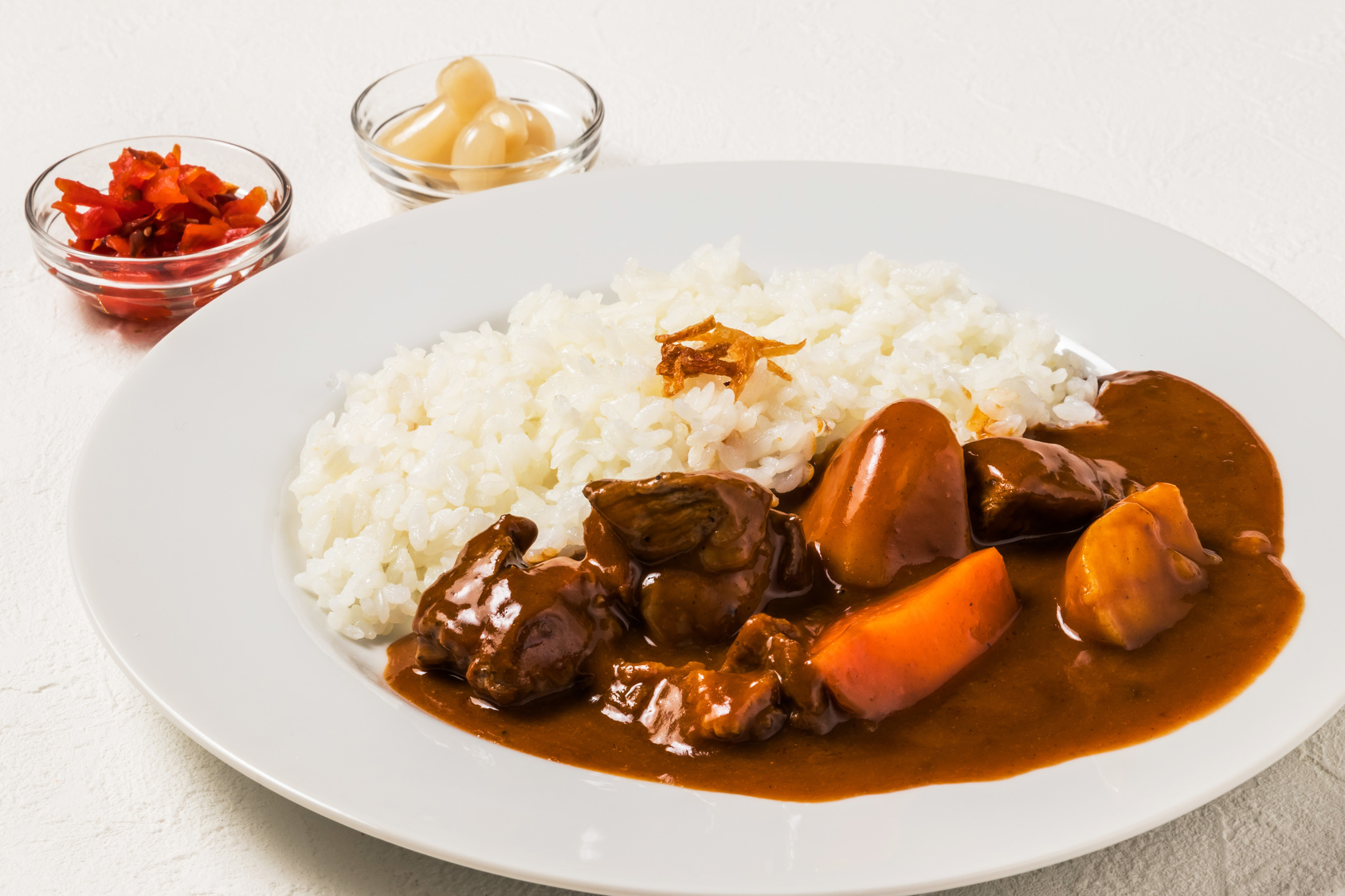 外側からの着色